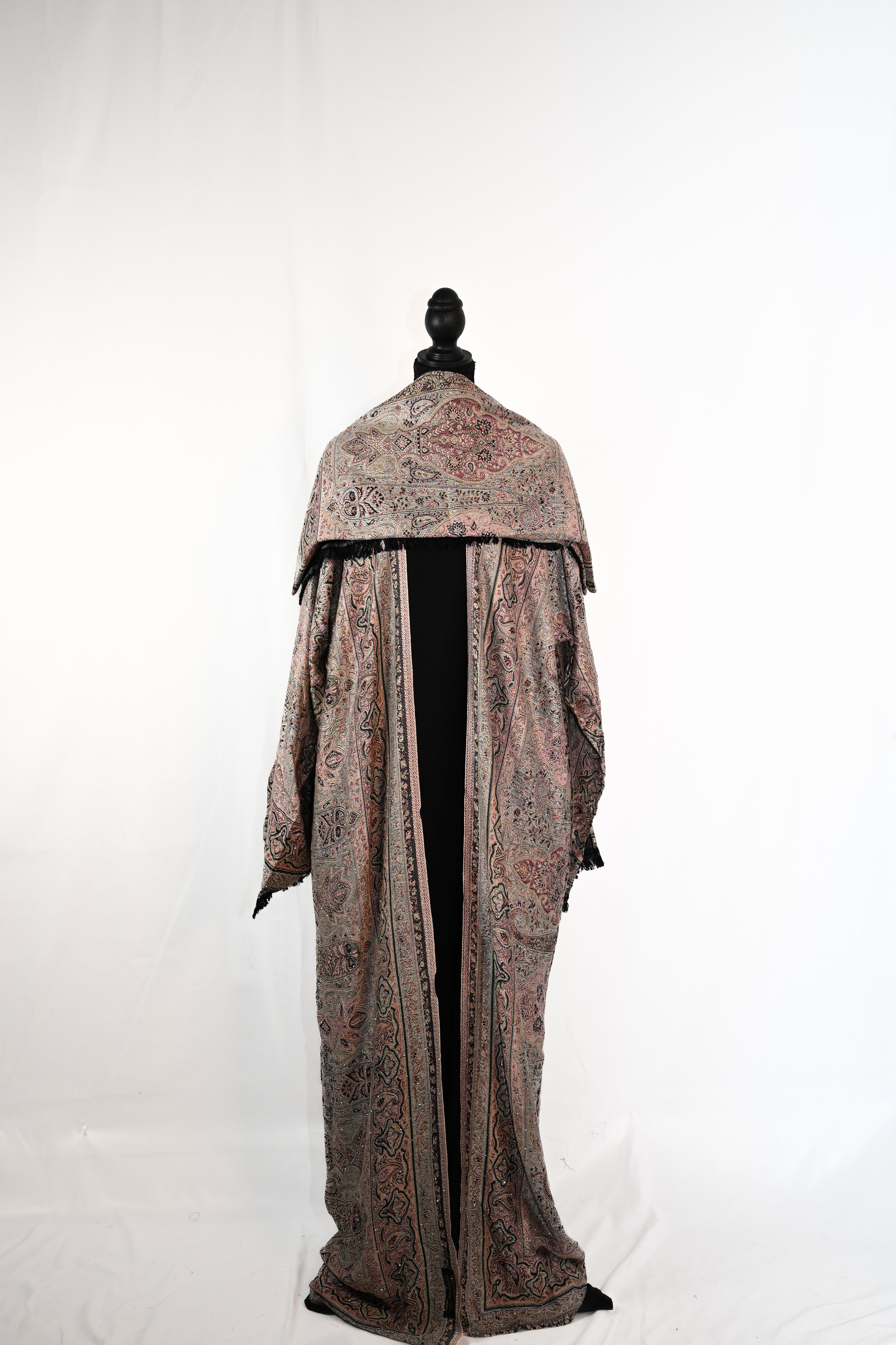 Kashmiri Pashmina Abaya — Stone Collection