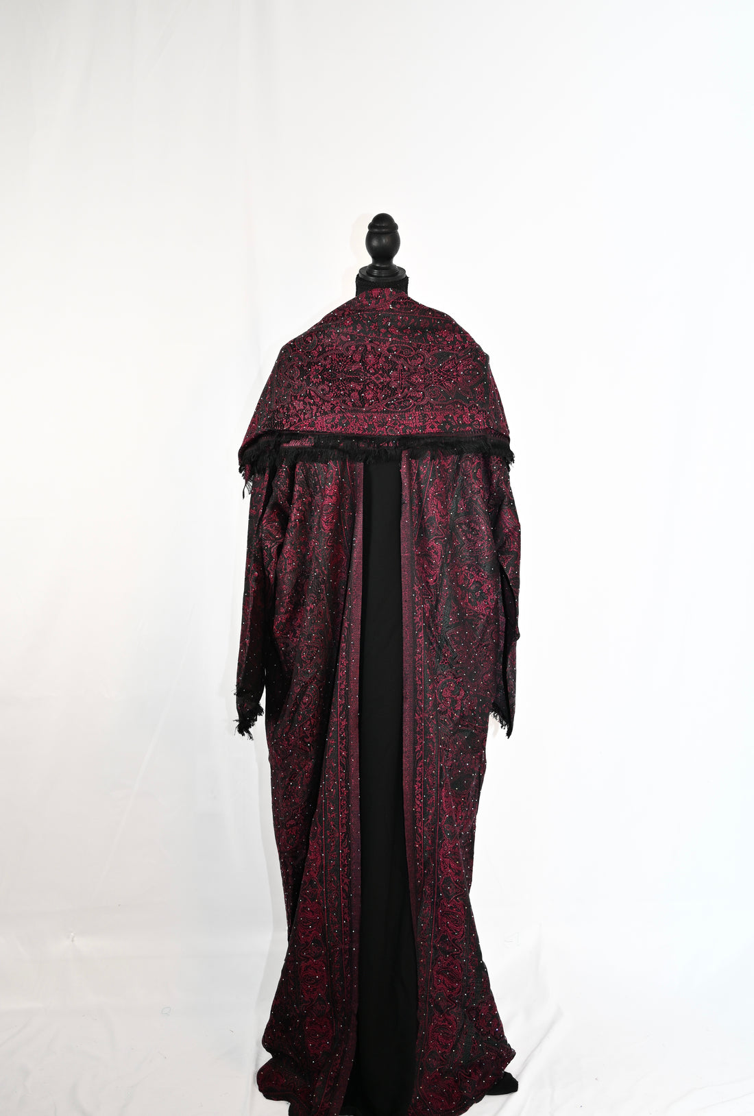 Kashmiri Pashmina Abaya — Stone Collection