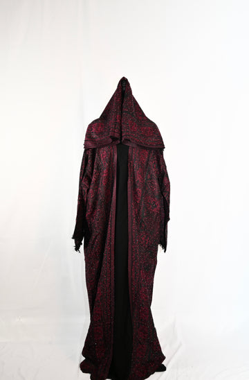 Kashmiri Pashmina Abaya — Stone Collection