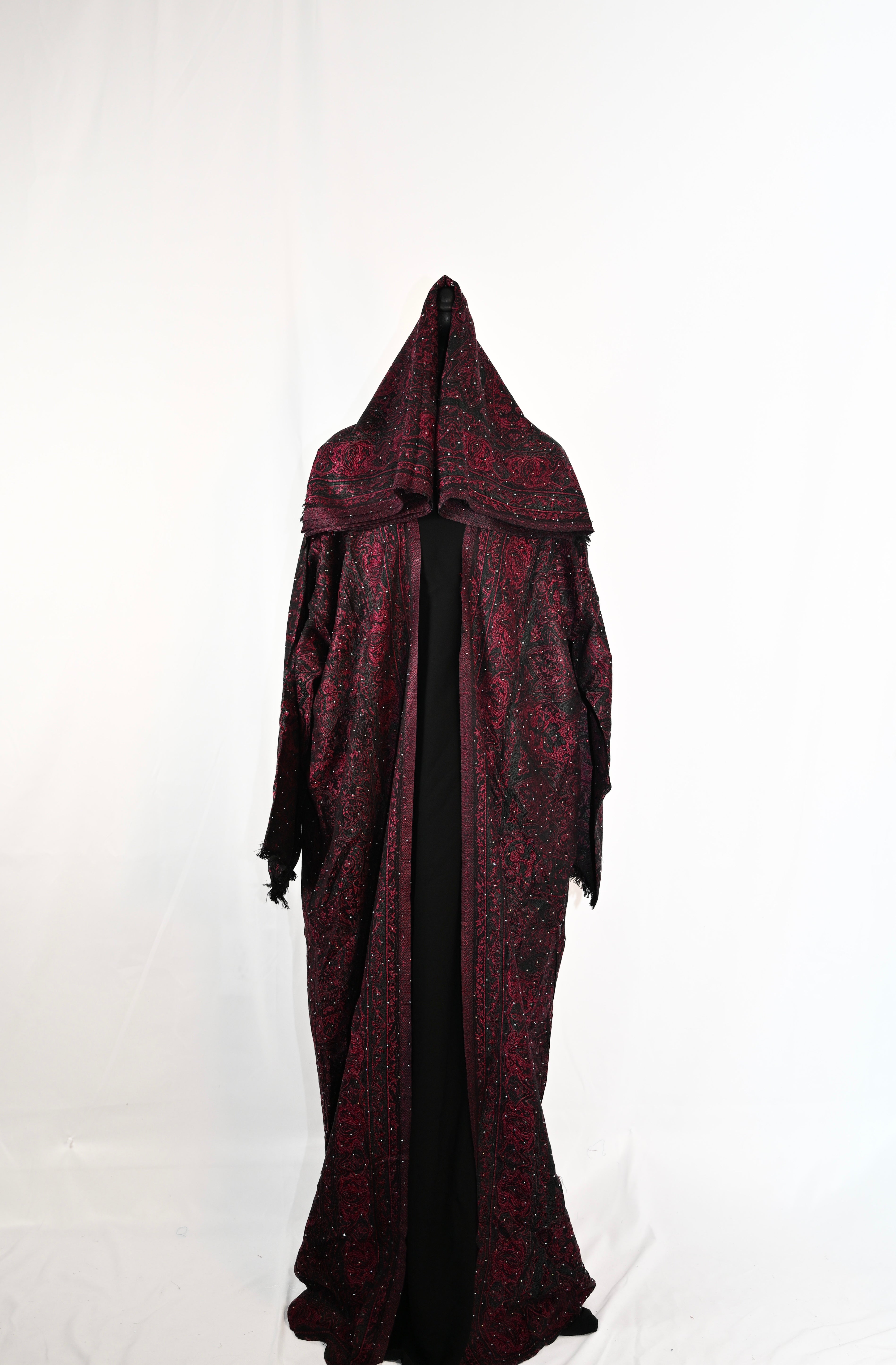 Kashmiri Pashmina Abaya — Stone Collection