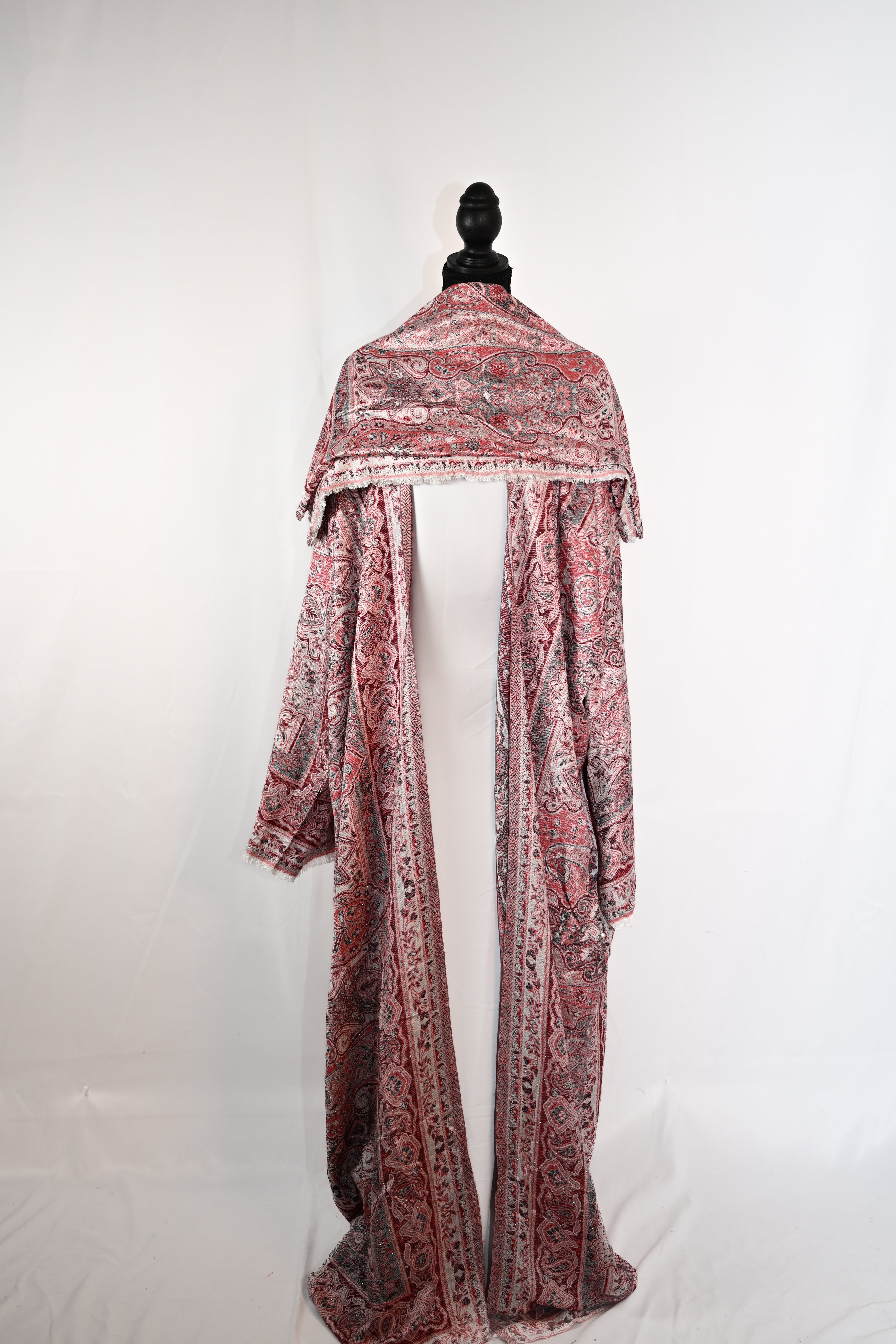 Kashmiri Pashmina Abaya — Stone Collection