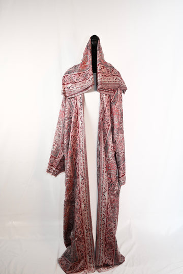 Kashmiri Pashmina Abaya — Stone Collection