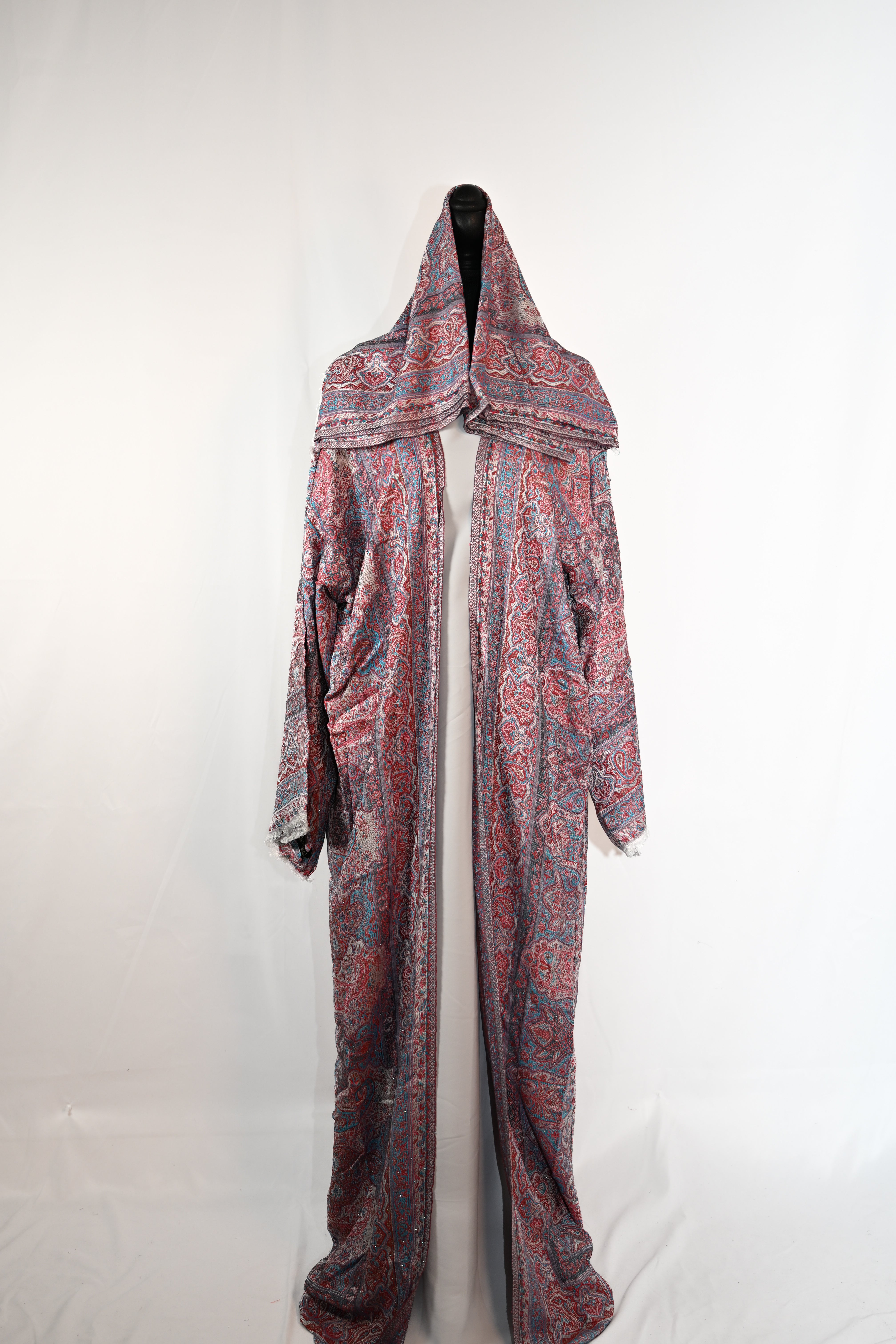 Kashmiri Pashmina Abaya — Stone Collection