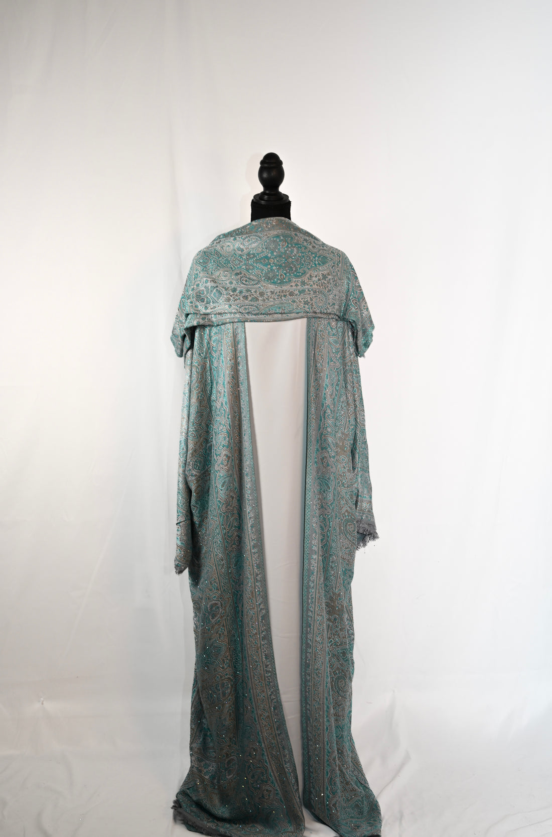 Kashmiri Pashmina Abaya — Stone Collection