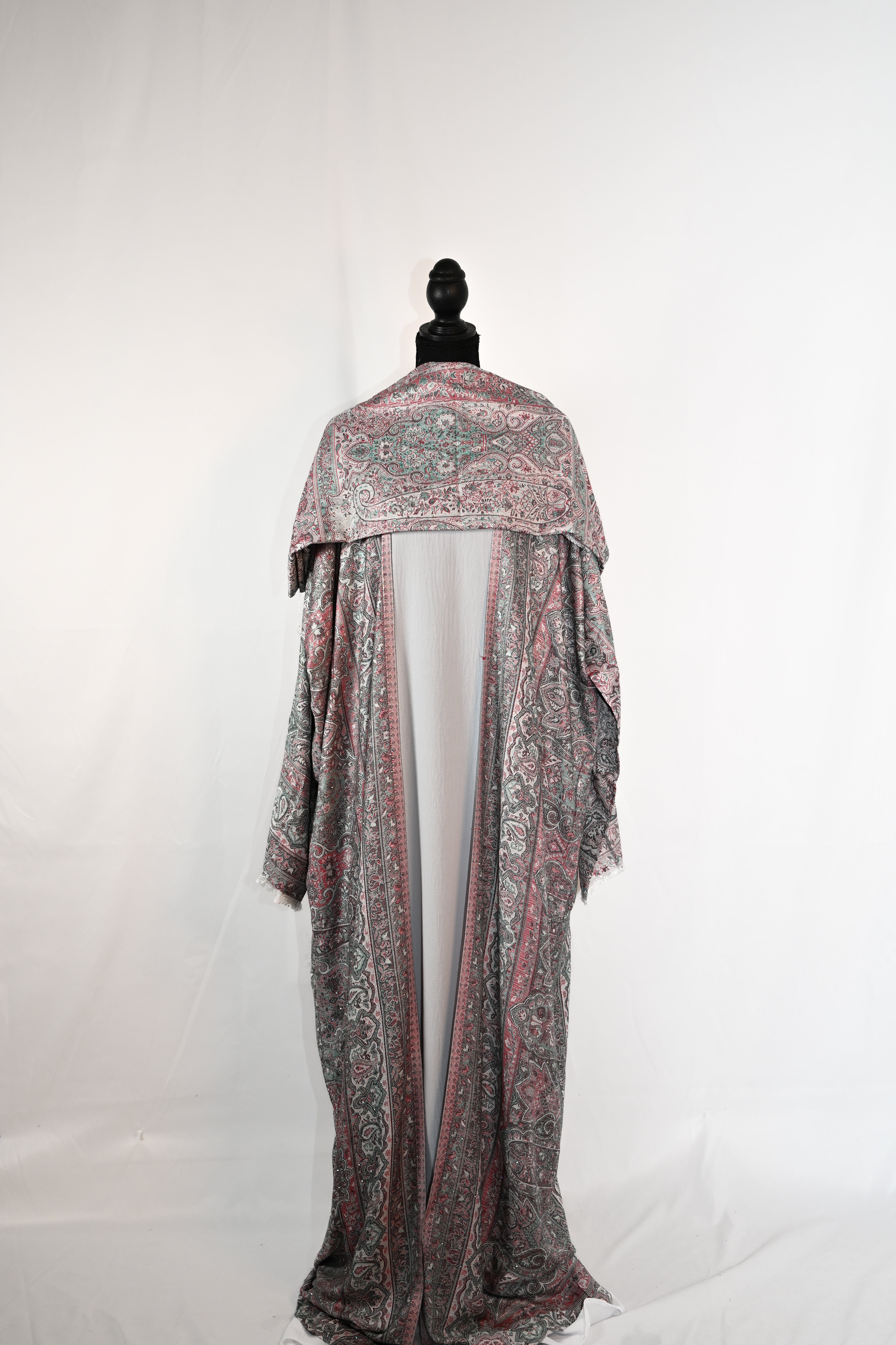 Kashmiri Pashmina Abaya — Stone Collection