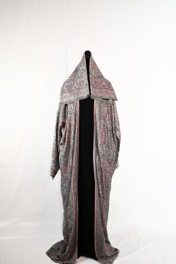 Kashmiri Pashmina Abaya — Stone Collection