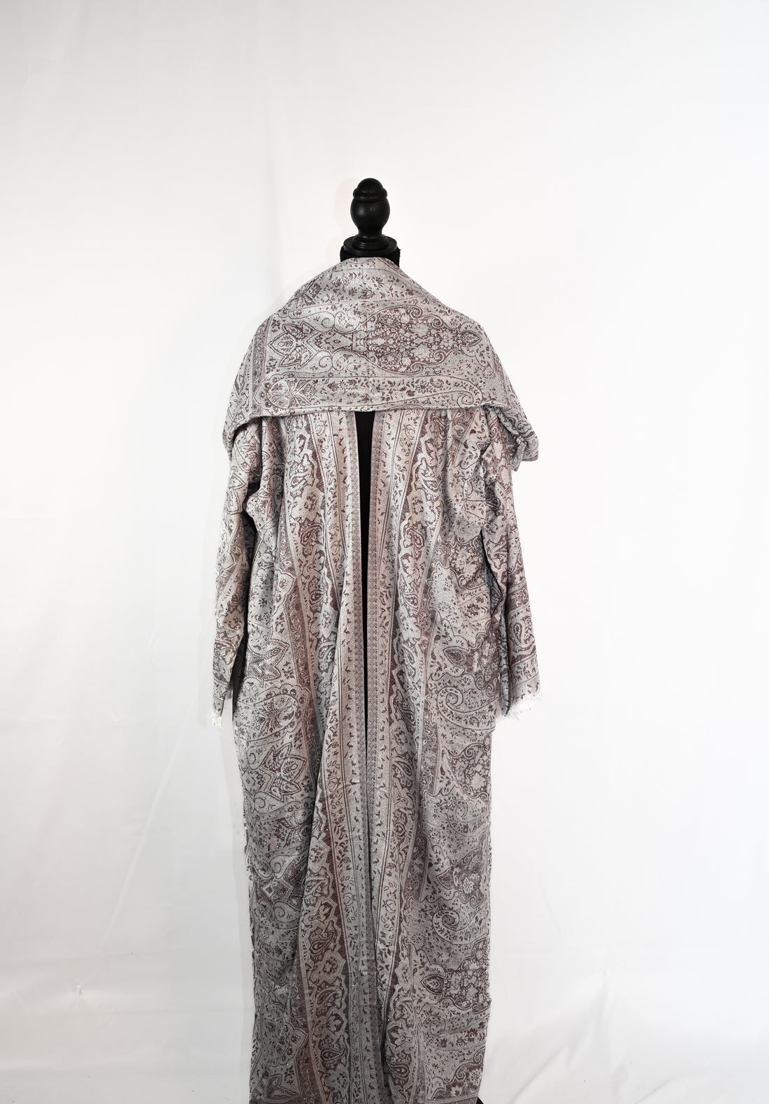 Kashmiri Pashmina Abaya — Stone Collection