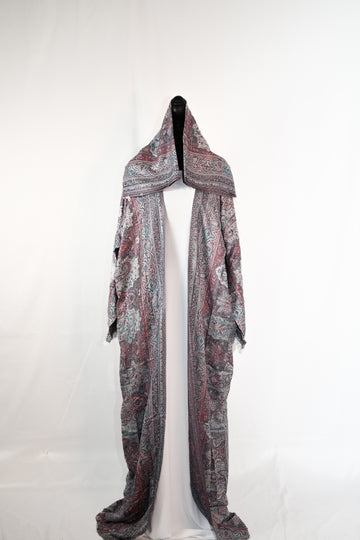 Kashmiri Pashmina Abaya — Stone Collection