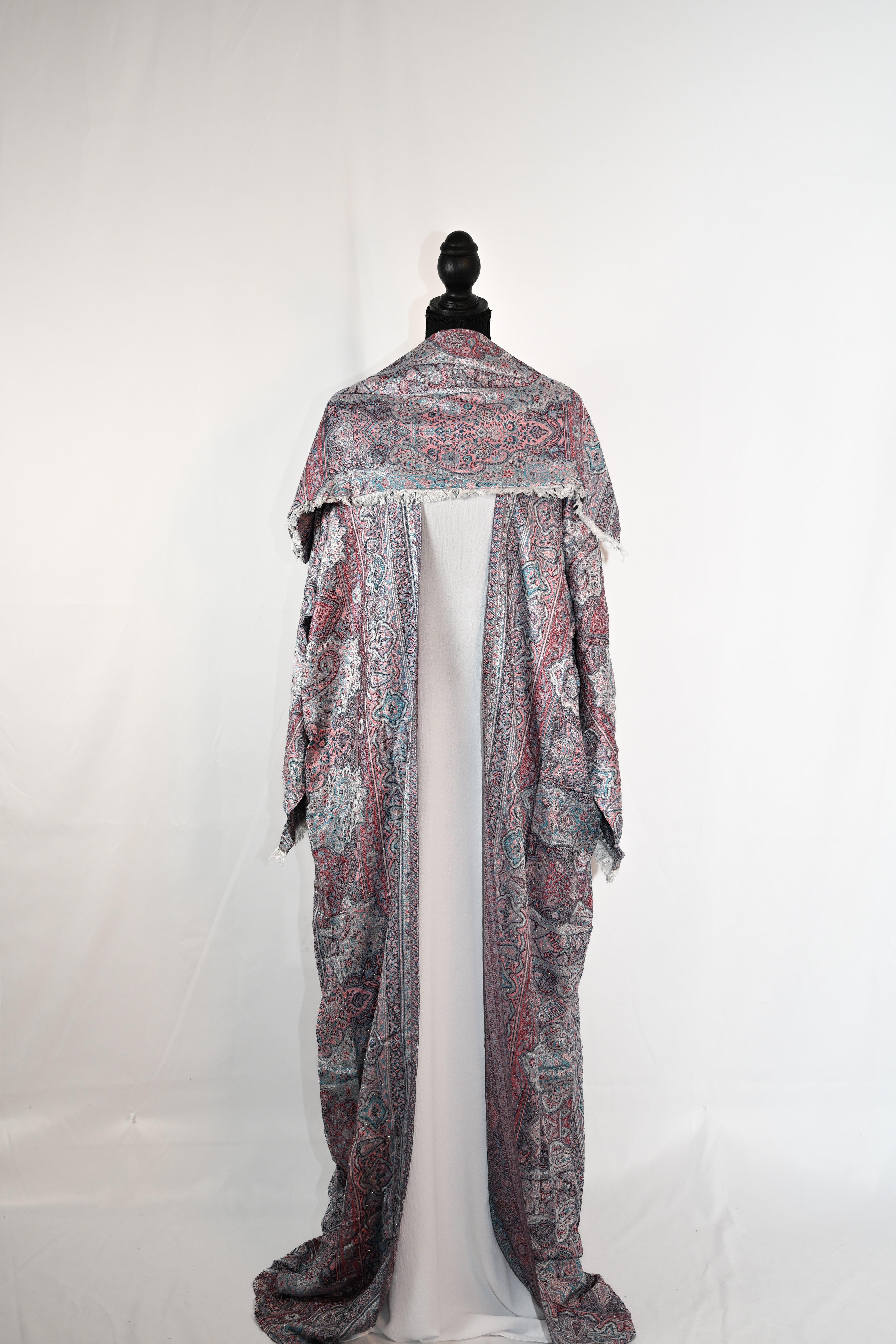 Kashmiri Pashmina Abaya — Stone Collection