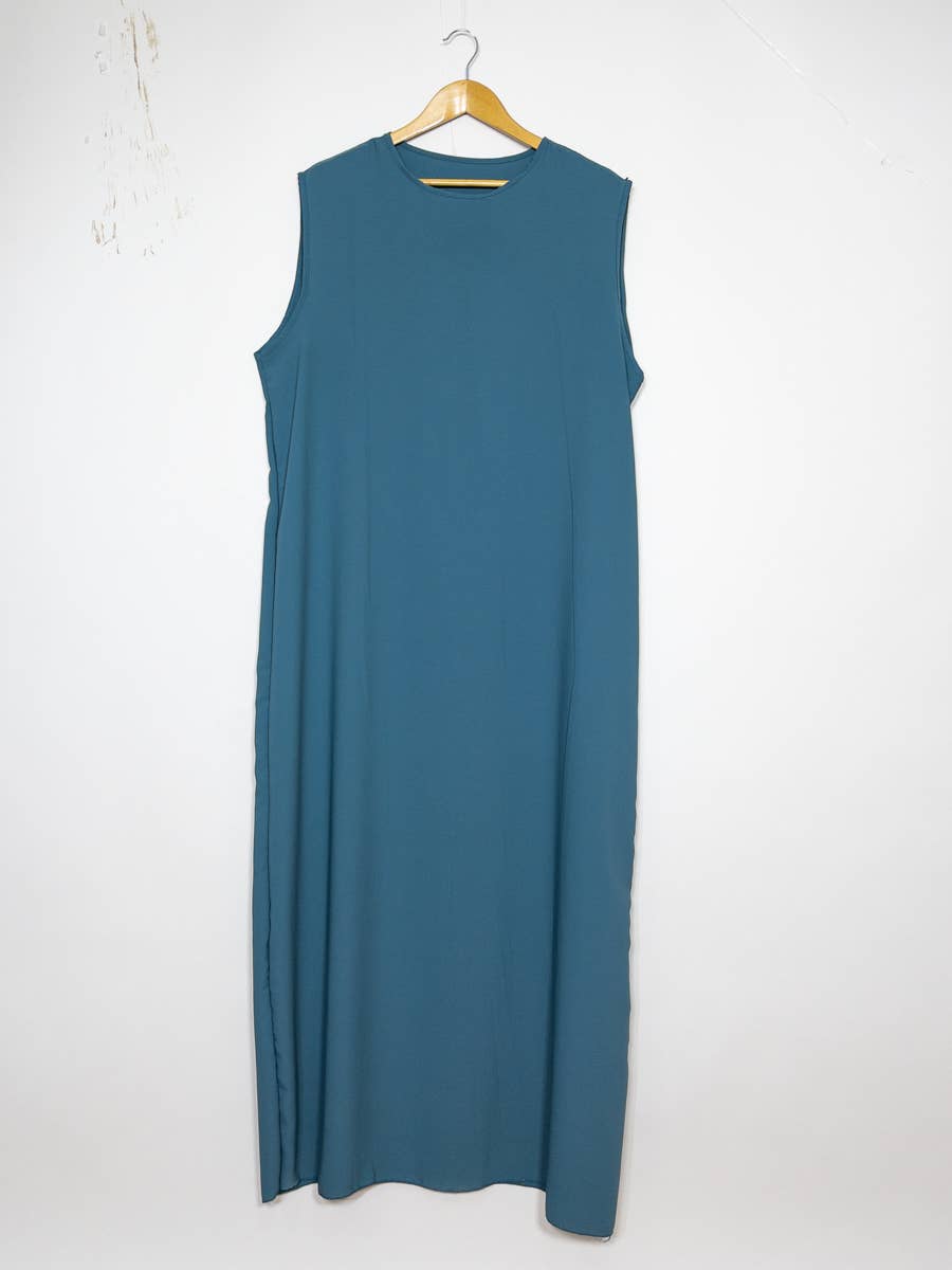 Abaya Inner Slip Dress - Short Sleeve