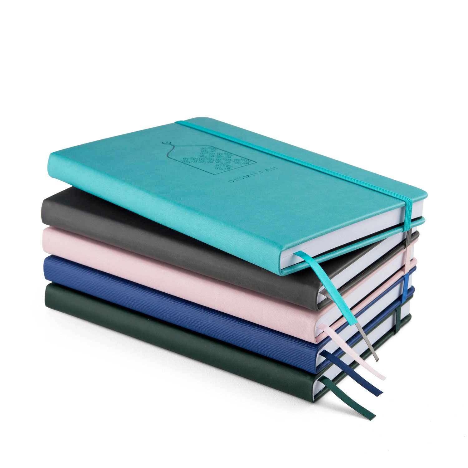 Hardback Luxury 'Bismillah' Journal in Vegan Leather-Pink