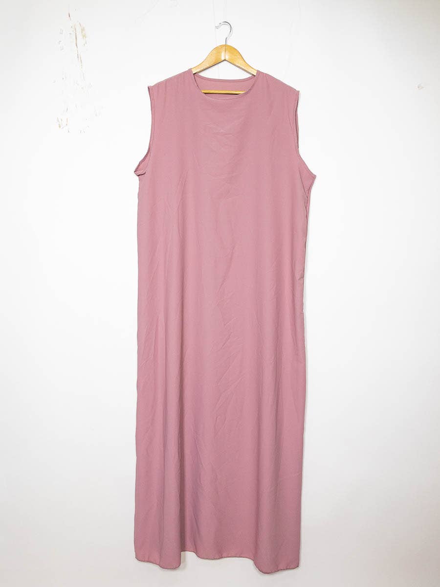 Abaya Inner Slip Dress - Short Sleeve