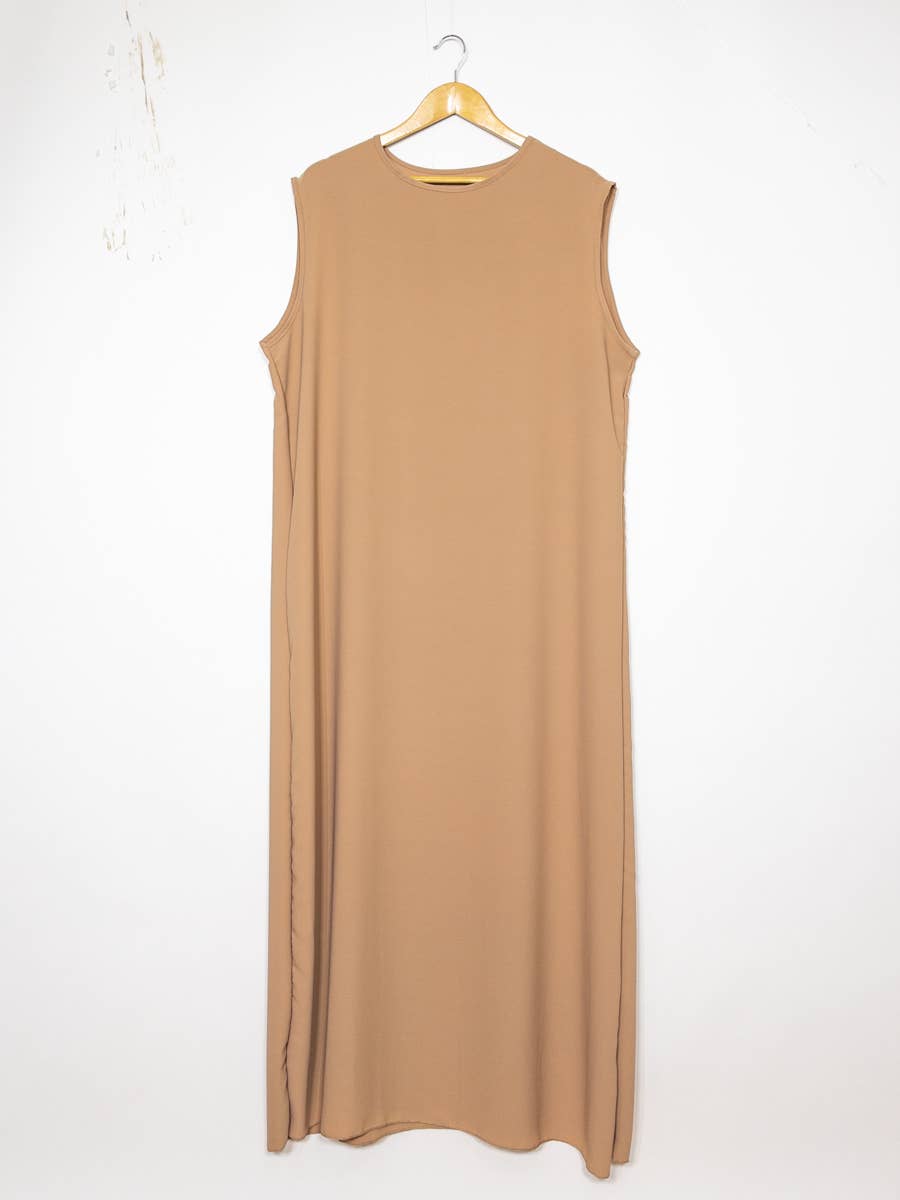 Abaya Inner Slip Dress - Short Sleeve