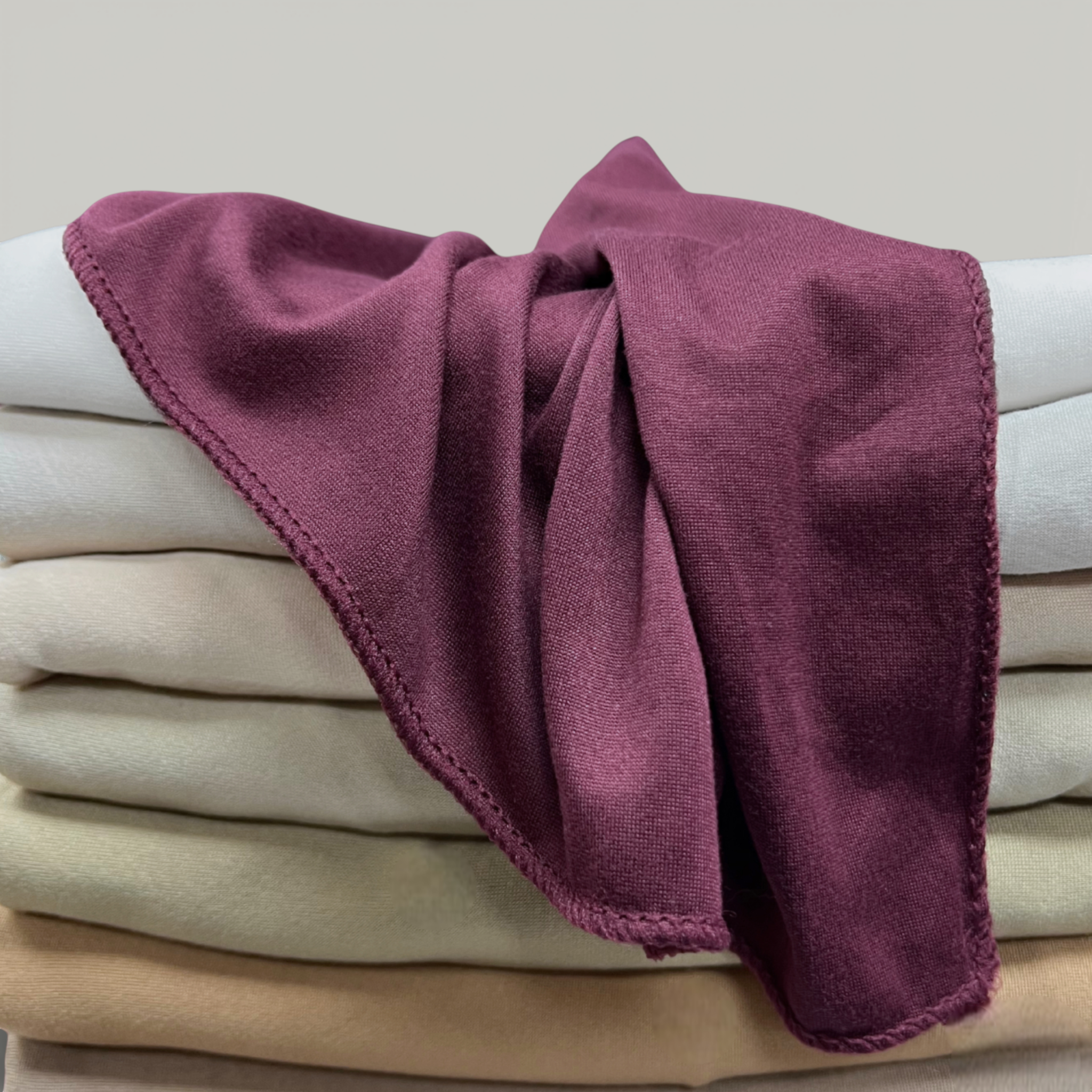 Fine Jersey Plain Extra Large Scarf