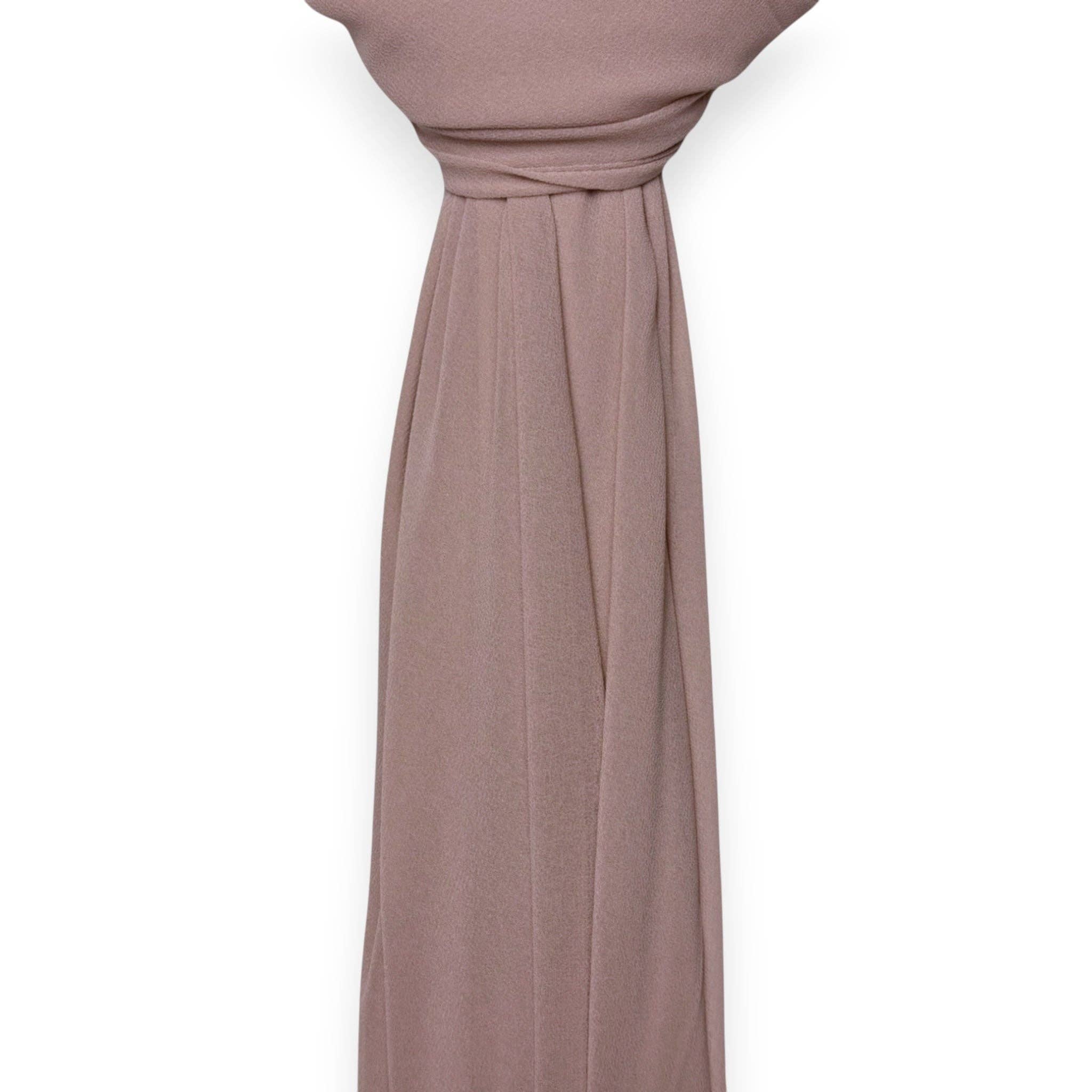 Classic Everyday Plain Chiffon Scarf