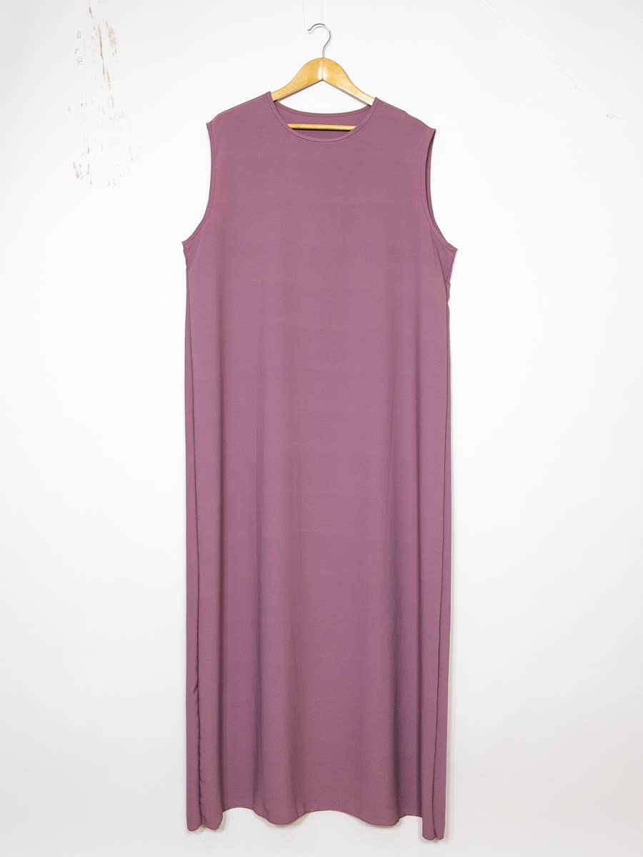 Abaya Inner Slip Dress - Short Sleeve