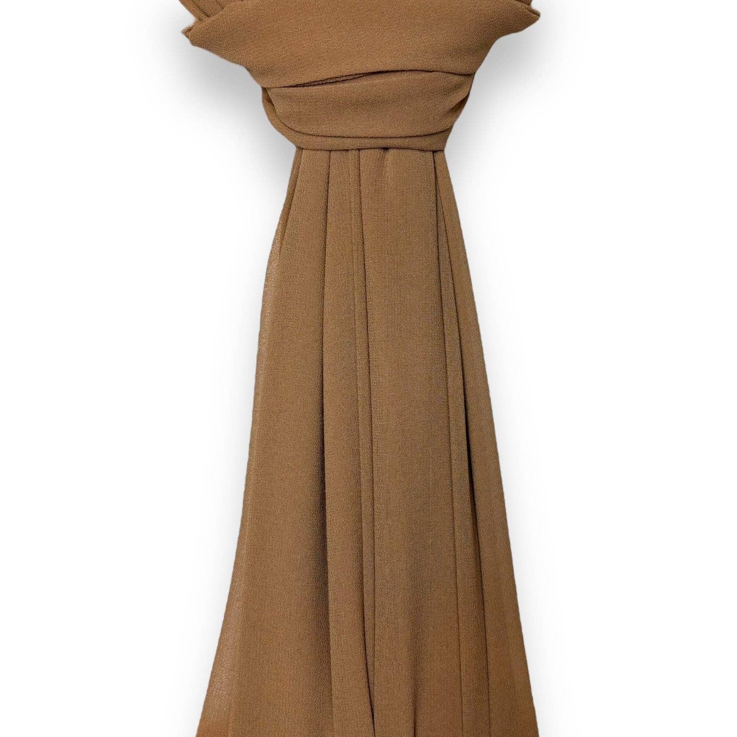 Classic Everyday Plain Chiffon Scarf