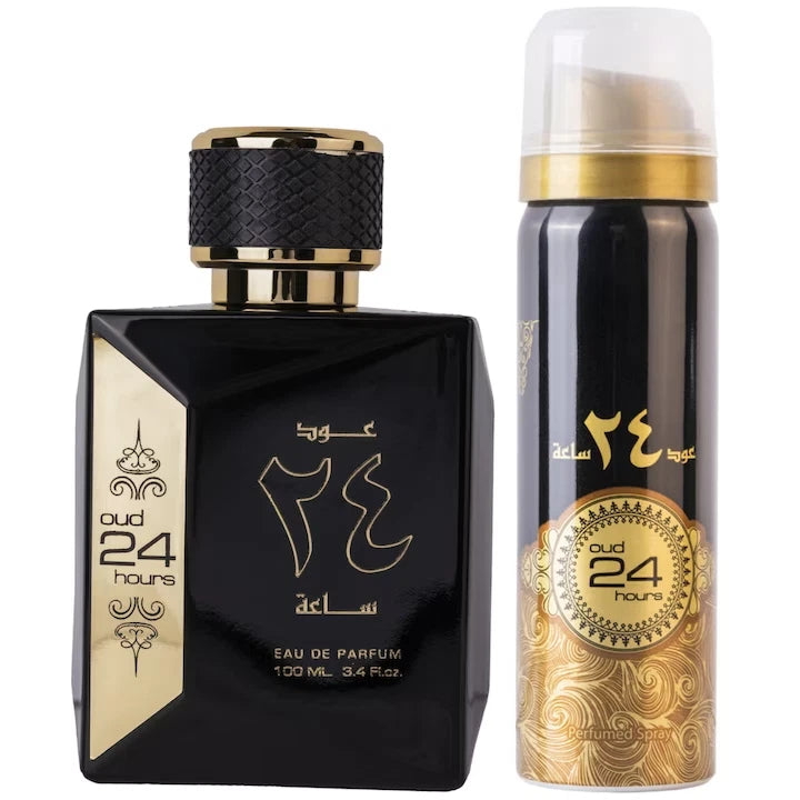 Ard Al Zaafaran Oud 24 Hours Edp Spray + Deodorant 100 Ml