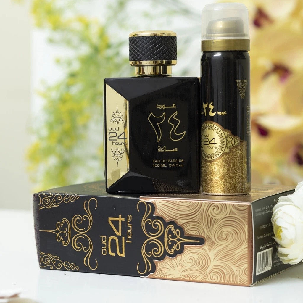 Ard Al Zaafaran Oud 24 Hours Edp Spray + Deodorant 100 Ml